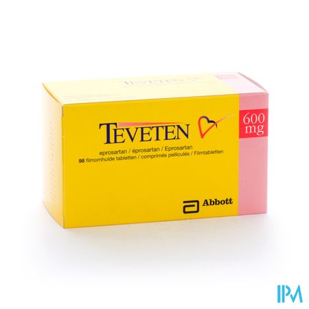 Teveten 600 Comp 98 X 600mg 2