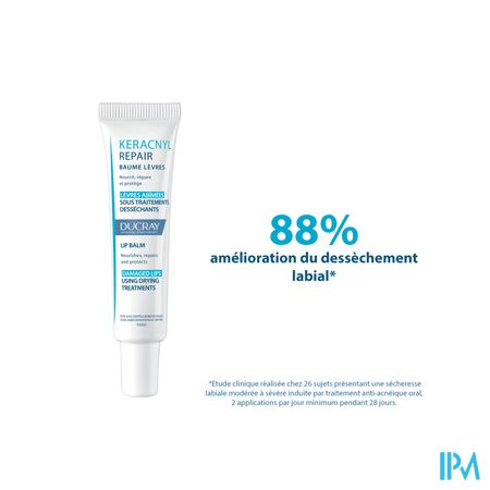 Ducray Keracnyl Repair Lipbalsem 15ml 21