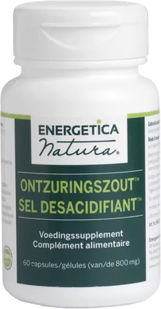 Ontzuringszout Energetica Caps 60 5