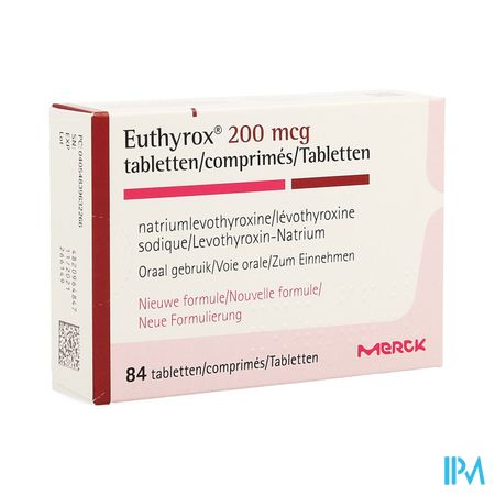 Euthyrox 200mcg Comp 84 Nf