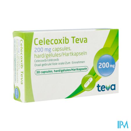 Celecoxib 200mg Teva Caps 30