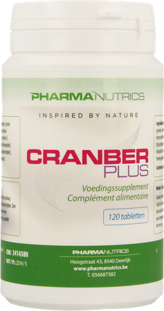 Cranber Plus Comp 120 Pharmanutrics 3