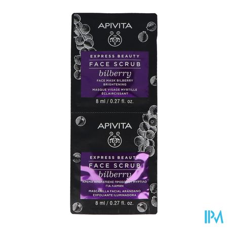 Apivita Beauty Gold Masker Bosbes 1