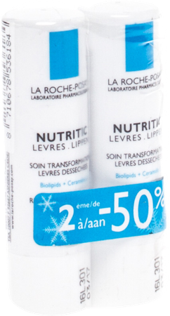 La Roche Posay Nutritic Lipstick Duo 2x4,5ml 2e -50% 1