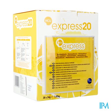 Hcu Express 20 Niet Gearomatiseerd 30x34g