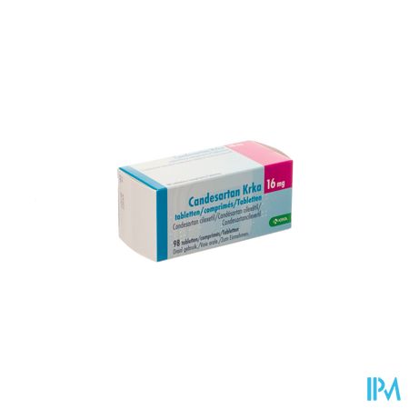 Candesartan Krka 16mg Tabl 98