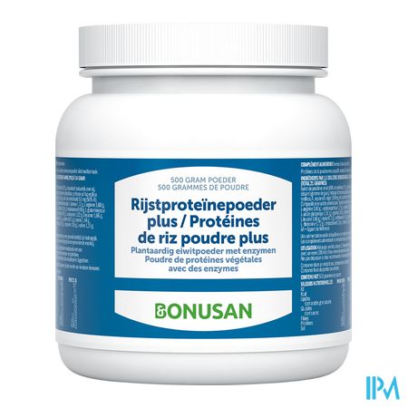Rijstproteine Pdr Plus 500g Bonusan 4