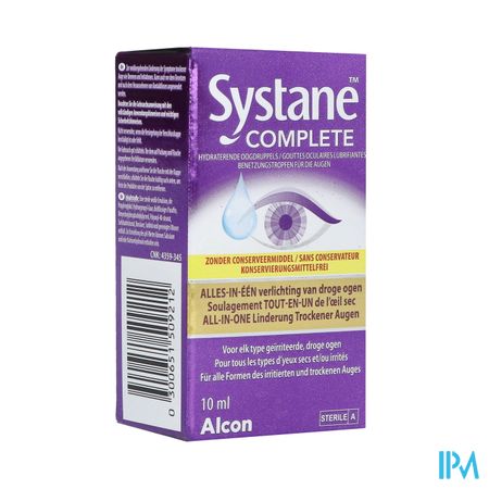 Systane Complete Sans Conservateur Fl 10ml