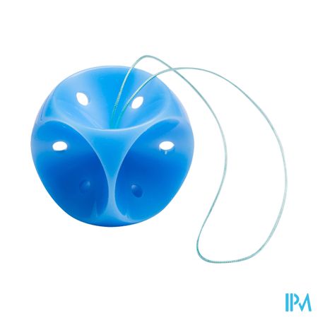 Pessaire Cube Perfore Avec Bouton 3/37mm Silicone 2