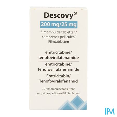 Descovy 200mg/25mg Filmomh Tabl 30 Flacon 2