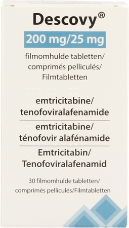 Descovy 200mg/25mg Filmomh Tabl 30 Flacon 2