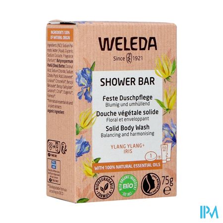 Weleda Shower Bar Ylang Ylang + Iris 75g