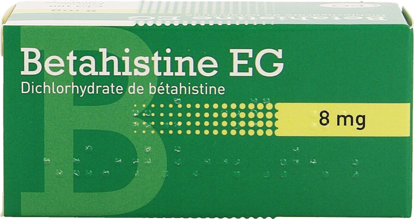 Betahistine EG         Tabl 100X8Mg 1