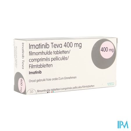 Imatinib Teva 400mg Comp Pell 30 X 400mg