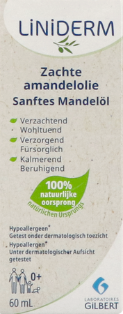 Liniderm Amandelolie 60ml 1