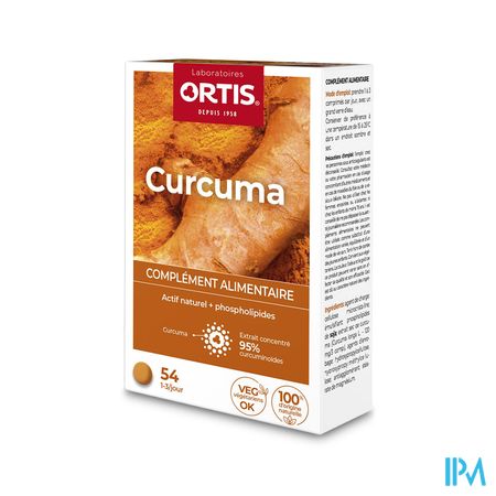 Ortis Curcuma Blister Comp 3x18