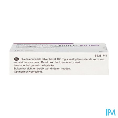 Sumatriptan Viatris 100mg Tabl 12 1