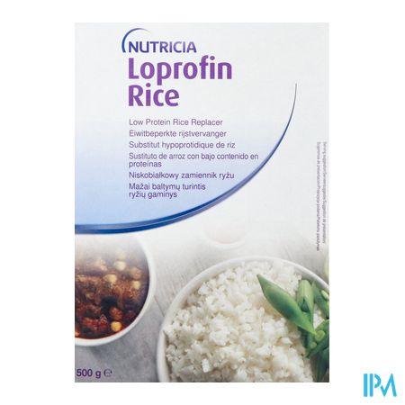 Loprofin Rijst Eiwitarm 500g 1