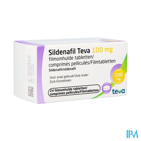 Sildenafil Teva 100mg Filmomh Tabl 24x 100mg