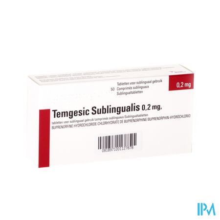 Temgesic Sublingualis Comp 50 X 0,216mg