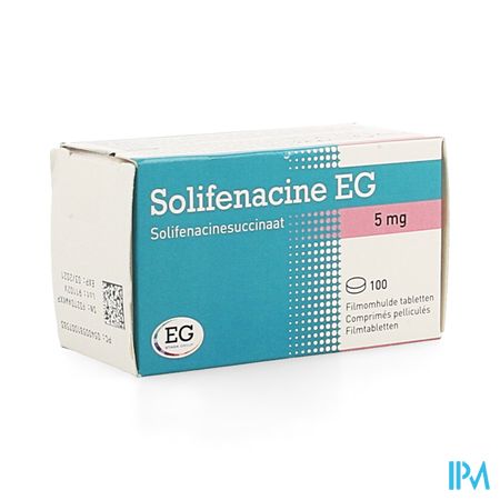 Solifenacine EG  5Mg Comp Pell 100 Pvc/Alu