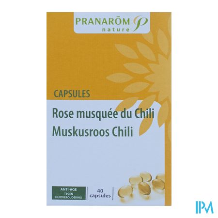 Muskus Roos Caps 40 Pranarom 4