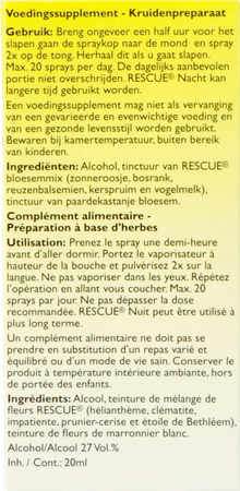 Bach Rescue Spray Nacht 20ml 5