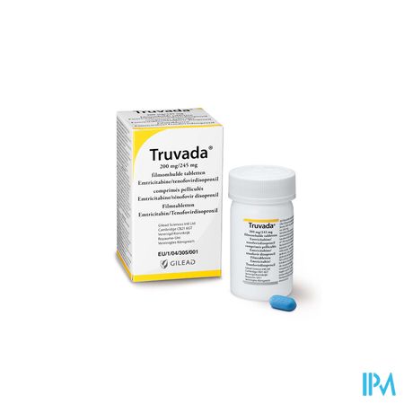 Truvada 200mg/245mg Filmomh Tabl 30