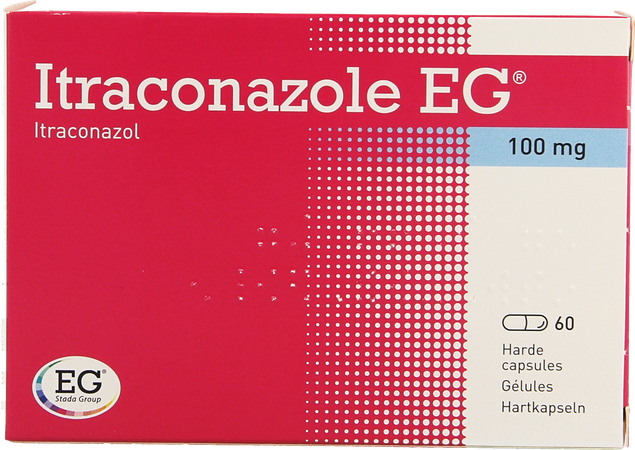 Itraconazole EG 100 Mg Caps  60 3