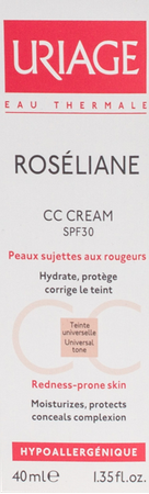 Uriage Roseliane Cc Cream Ip30 Tube 40ml 5