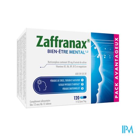 Zaffranax Caps 120 Nf 3