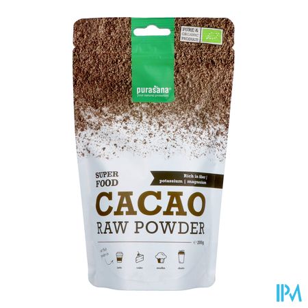 Purasana Vegan Cacao Pdr 200g Be-bio-02 2