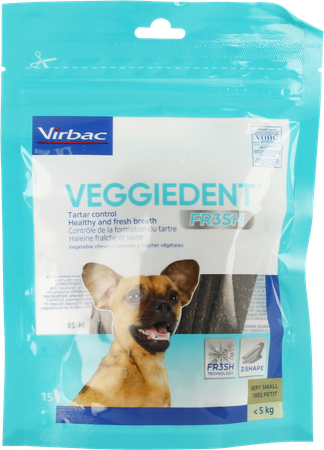 Veggiedent Xs Chien >5kg Lamelles A Macher 15 3