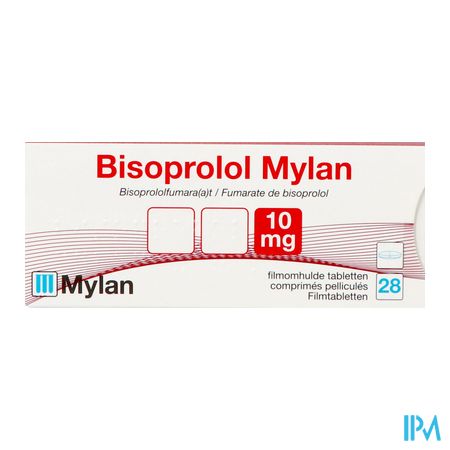 Bisoprolol Viatris 10mg Drag 28 2