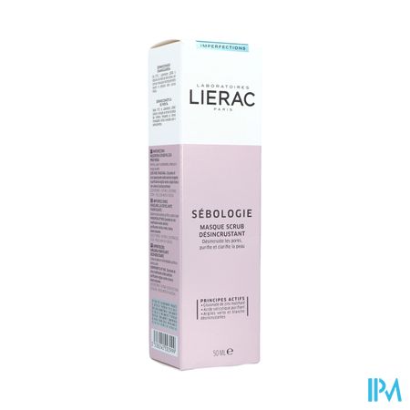 Lierac Sebologie Masque Scrub Desincrustant 50ml