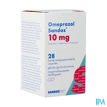 Omeprazol Sandoz Caps Enter 28 X 10mg