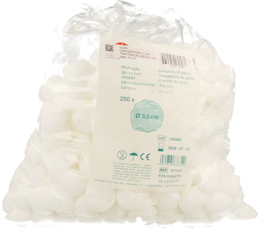 Noba Tampons De Gaze Diam. 30mm 1