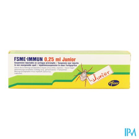 Fsme Immun 0,25ml Junior Susp Inj Voorgev.spuit 1 1