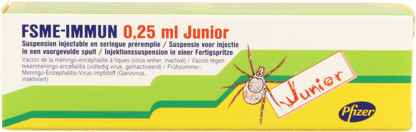 Fsme Immun 0,25ml Junior Susp Inj Ser Prerempli 1 1