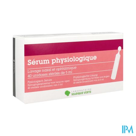 Marque V Fysiologisch Serum Unidosis 40x5ml