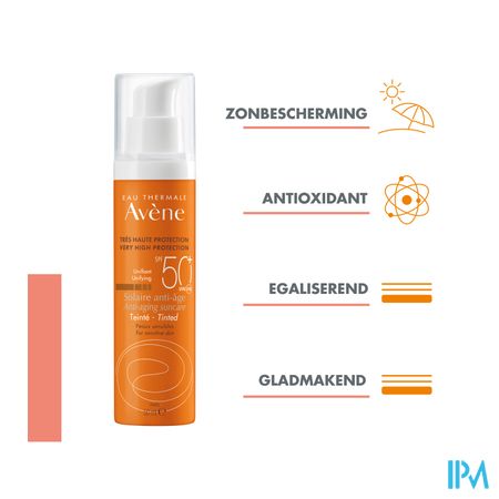 Avene Zonspf50+ Creme A/age Getint 50ml 7