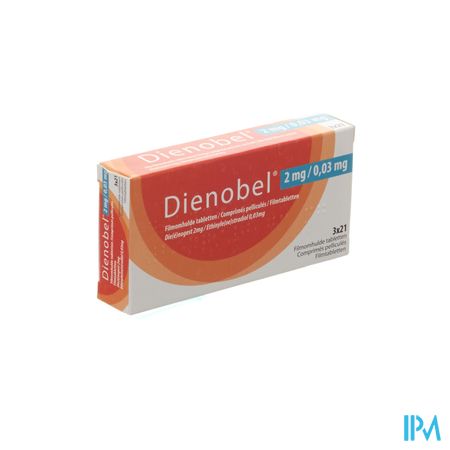 Dienobel 2mg/0,03mg Filmomh Tabl 3x21