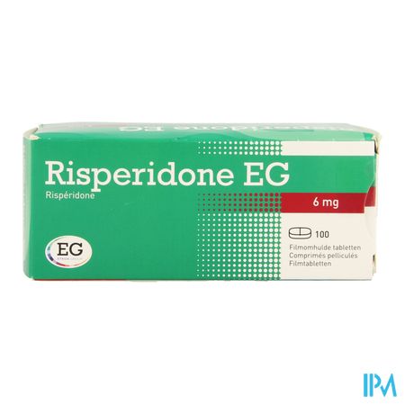 Risperidone EG Tabl 100 X 6 Mg 1
