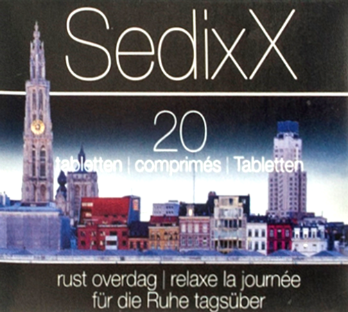 Sedixx Tabl 20x 820mg