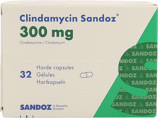 Clindamycin Sandoz Harde Caps 32x300mg 4