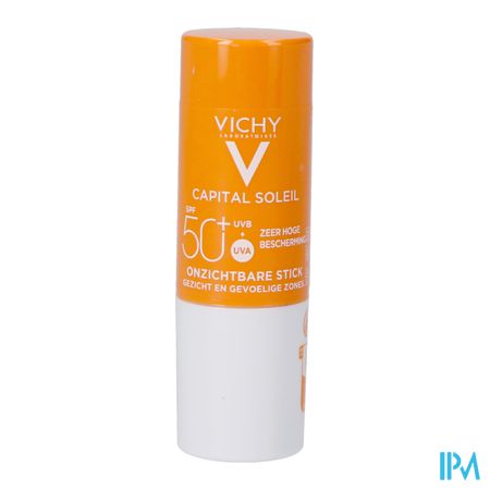 Vichy Capital Solaire Onzichtbare Stick Spf50+ 9ml 1