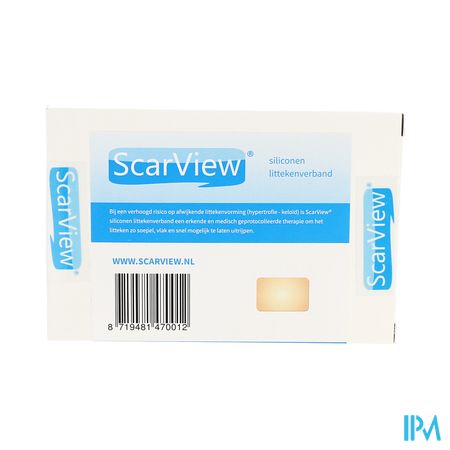 Scarview Elastic Silicone 5,0x 7,5cm 2 Scarv01