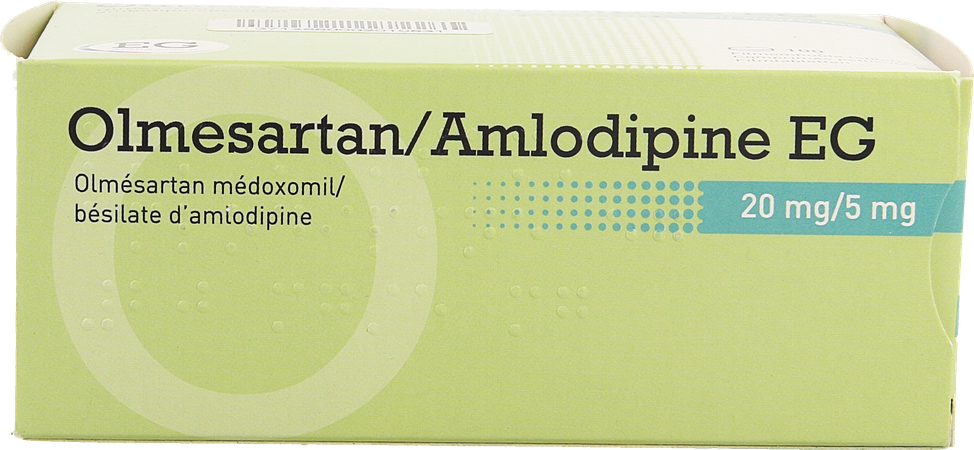 Olmesartan Amlodipine EG 20Mg/ 5Mg Film.Tabl 100 1