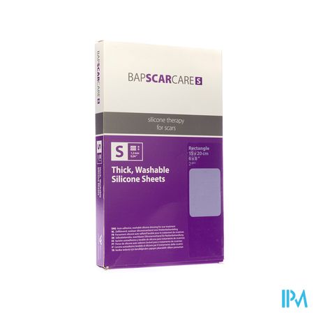 Bap Scar Care S Silicoonverb Adh 15x 20cm 2 Stuks