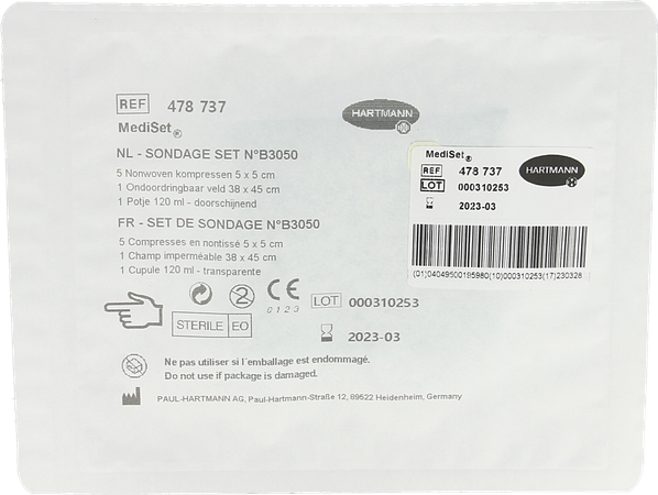 Sondageset #b3050 1 P/s 2